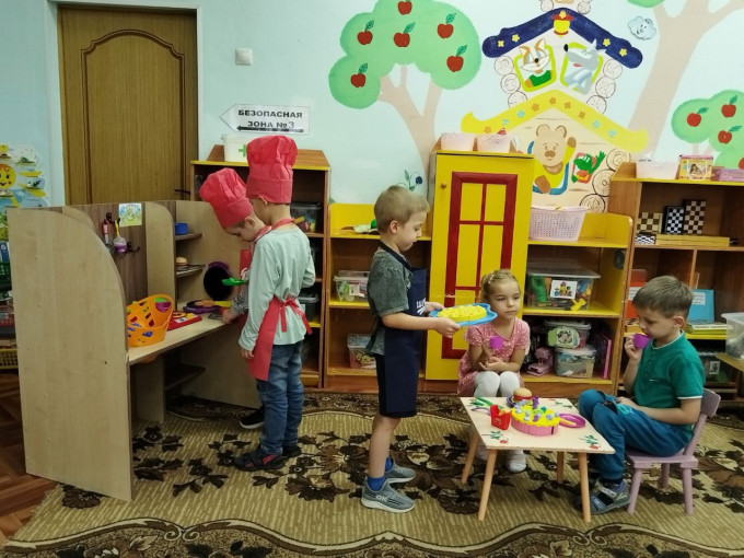 «В мире сюжетно-ролевой игры «Поварята»» «В мире сюжетно-ролевой игры «Поварята»».